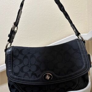 Coach Black Shoulder Bag